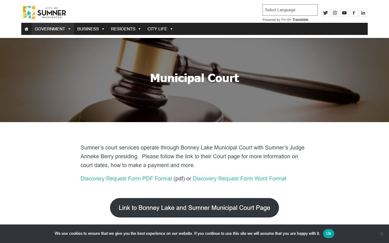 Bonney Lake people search shared court page