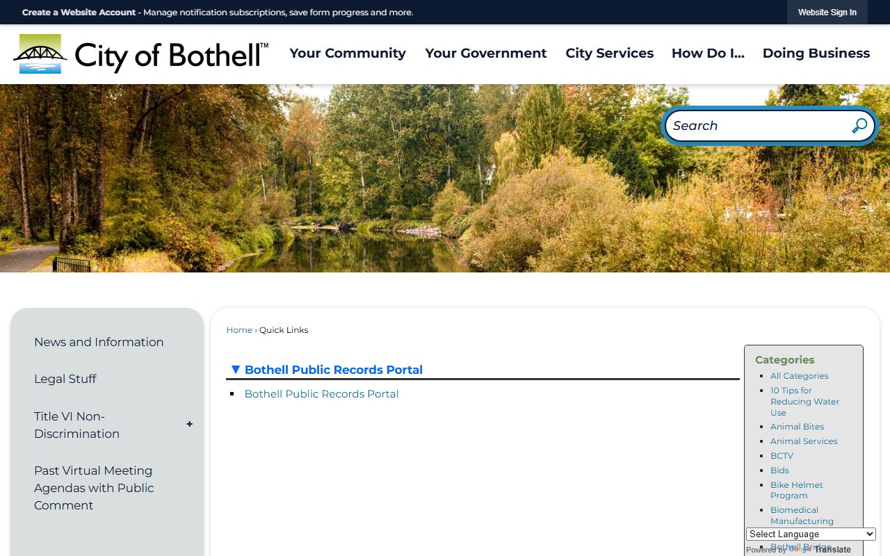 Bothell people search public records portal